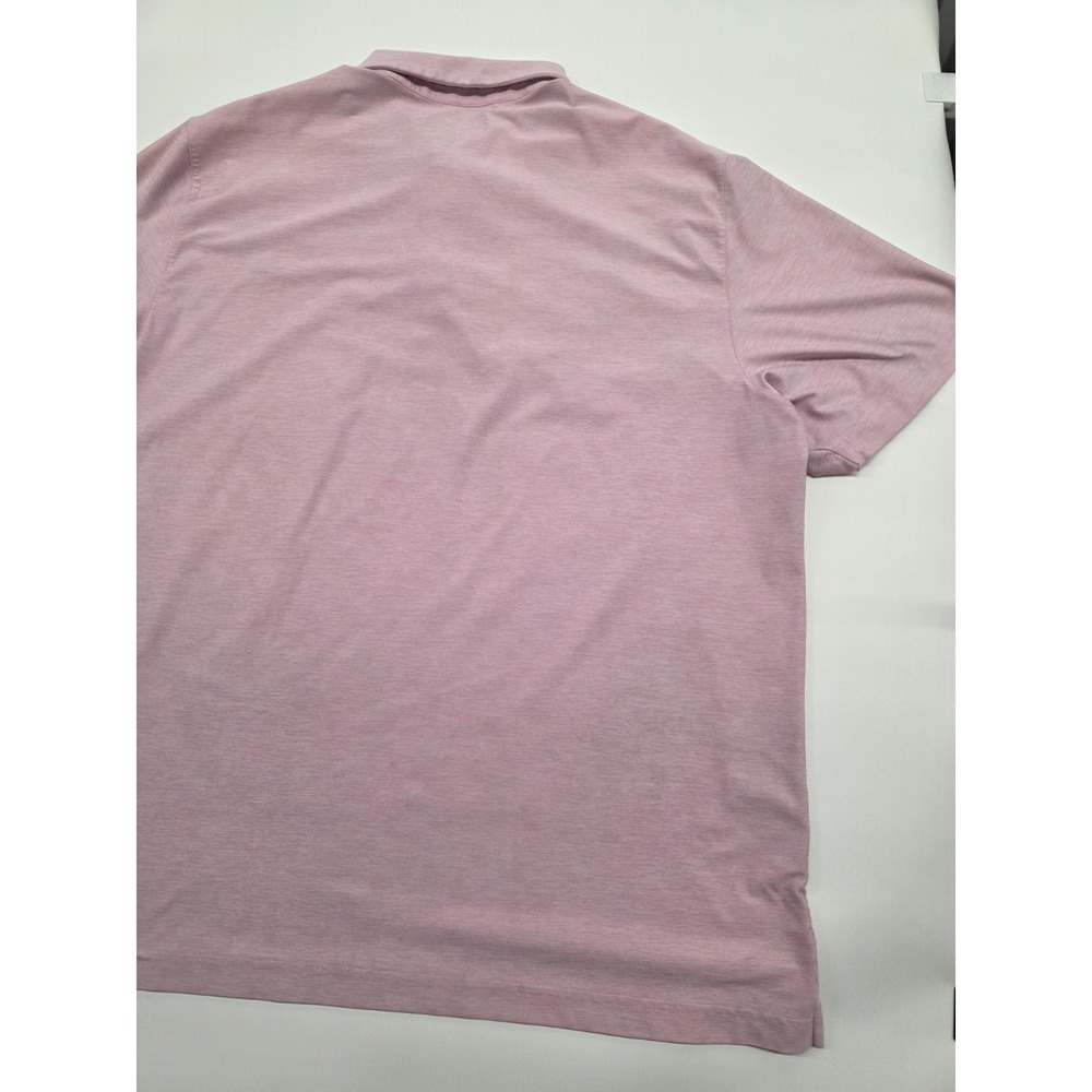 Pine Ridge Golf Under Armour Loose Heatgear Pink Polo Men's Shirt - 2XL - Picture 8 of 9